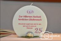 Silberhochzeit - Deko