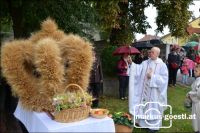 Segnung Erntedankkrone