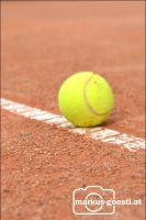 Tennisplatz Ball