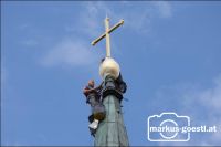 Montage Turmkreuz Sonnberg