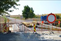 Baustelle Brücke Wenzersdorf