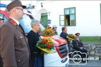 Segnung Feuerwehrauto
