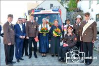 Segnung Feuerwehrauto