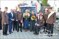 Segnung Feuerwehrauto