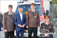 Segnung Feuerwehrauto