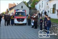 Segnung Feuerwehrauto