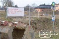 Baustelle Radweg Blauburger