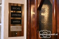 Anzeige Aussprachezimmer