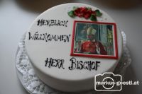 Torte für Bischof Turnovszky