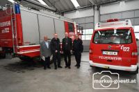 Bischof bei Feuerwehr