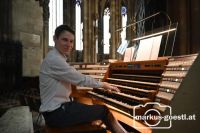 Organist Manuel Fröschl