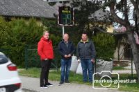 Geschwindigkeitsanzeige