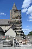 Gerüstung Kirchturm