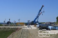 Windparkbaustelle