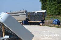 Windparkbaustelle