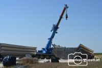 Windparkbaustelle
