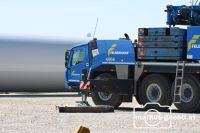 Windparkbaustelle