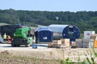 Windparkbaustelle