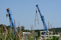 Windparkbaustelle