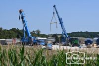 Windparkbaustelle