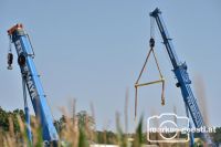 Windparkbaustelle