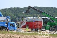 Windparkbaustelle