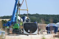 Windparkbaustelle