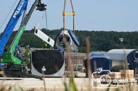 Windparkbaustelle