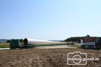 Windparkbaustelle