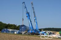 Windparkbaustelle