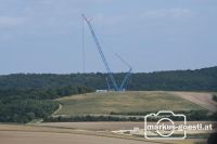 Windparkbaustelle