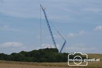Windparkbaustelle