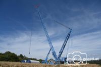 Windparkbaustelle