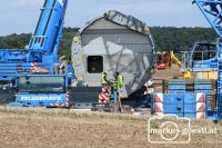 Windparkbaustelle