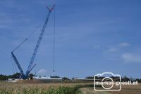 Windparkbaustelle