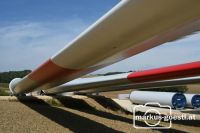 Windparkbaustelle