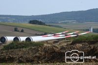 Windparkbaustelle