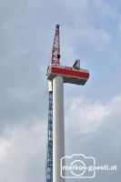 Windradmontage Gondel