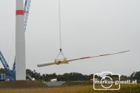 Windparkbaustelle