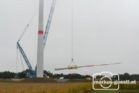 Windparkbaustelle