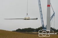 Windparkbaustelle