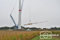 Windparkbaustelle