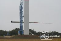 Windparkbaustelle