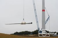 Windparkbaustelle