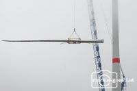 Windparkbaustelle