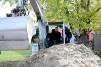 Turnovszky fährt Bagger