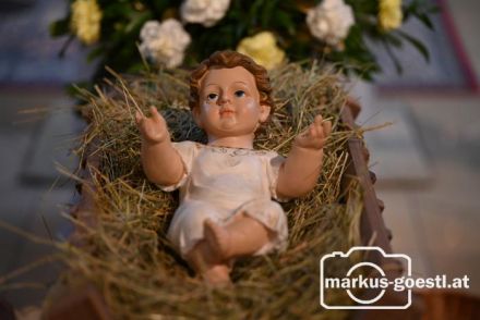 Jesukind in der Krippe