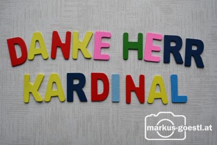 Danke Herr Kardinal