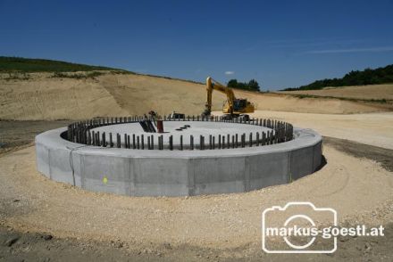 Windradbaustelle
