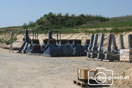 Windparkbaustelle
